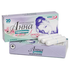 Тампоны "АННА" №3 люкс 20 шт.(30)