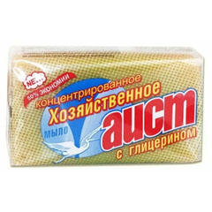 Мыло хозяйственное "АИСТ" 70% глицериновое в обертке 150 гр.(60)