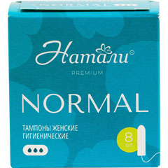 Тампоны "НАТАЛИ" Premium нормал 8 шт.(48)
