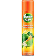 Освежитель воздуха "SUNNY DAY" антитабак сочный цитрус 300 мл./27-001/(12)