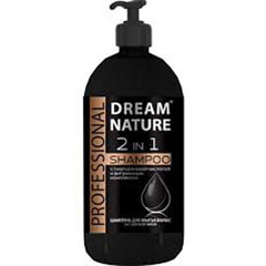 Шампунь "DN" 2 в 1 гиалуроновая кислота/ витаминный комплекс с дозатором 1 л.(18)