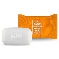 Мыло туалетное "WIKKY" лемонграсс и цедра апельсина 100 гр.(72)