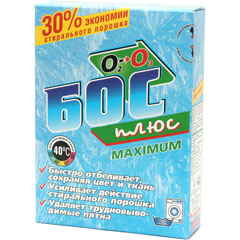 Отбеливатель "БОС ПЛЮС МАКСИМУМ" 300 гр.(48)