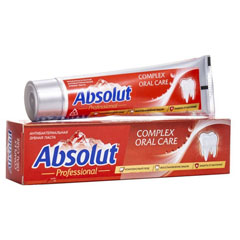 Зубная паста "ABSOLUT" Pro complex oral care/ комплексная защита  110 гр.(24)