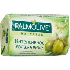 Мыло туалетное "PALMOLIVE" интенсивное увлажнение с экстрактом оливы и увлажняющим молочком 90 гр.(72)