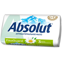 Мыло туалетное "ABSOLUT NATURE FITOGUARD" ромашка антибактериальное 90 гр.(72)