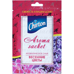 Освежитель воздуха "CHIRTON" ароматическое саше весенние цветы 15 гр.(40)