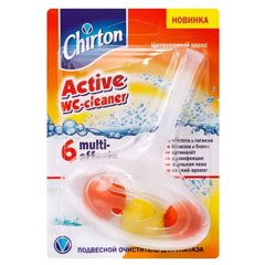Чистящее средство "CHIRTON" подвесной блок (шарики) цитрусовый микс 45 гр.(24)
