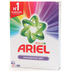 Стиральный порошок "ARIEL" автомат колор 450 гр.(11)