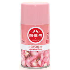 Освежитель воздуха "ДО-РЕ-МИ ПРЕМИУМ" сменный блок цветочное настроение/орхидея 250 мл.(12)