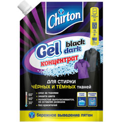 Моющее средство для стирки "CHIRTON" гель концентрат для черных тканей 750 мл.(8)