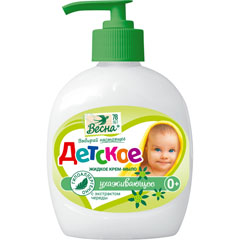 Мыло жидкое "ДЕТСКОЕ" крем с экстрактом череды диспенсер 280 гр.(15)