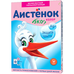 Стиральный порошок "АИСТЕНОК" колор 400 гр.(30)