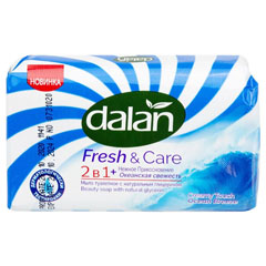Мыло туалетное "DALAN FRESH & CARE" океанский бриз 90 гр.(72)