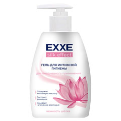 Мыло жидкое для интимной гигиены "EXXE" silk effect 250 мл.(1)