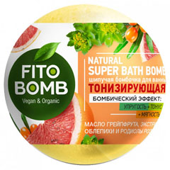 Пена для ванн "FITO BOMB" шипучая бомбочка тонизирующая 110 гр.(22)