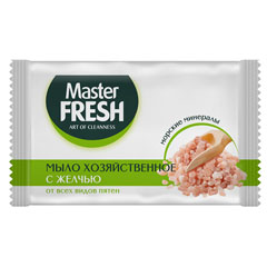 Мыло хозяйственное "MASTER FRESH" с желчью от всех видов пятен 90 гр.(32)