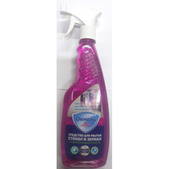 Моющее средство для стекол "ОКНОЛЬ" и зеркал тропическая ночь курок 500 мл.(16)