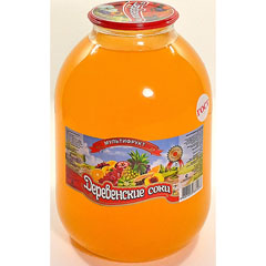 Нектар "ДЕРЕВЕНСКИЕ СОКИ" Мультифруктовый СКО 3 л./в упаковке 4 шт,/(4)