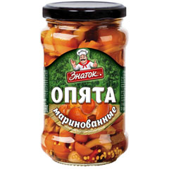 Опята маринованные "ЗНАТОК" ст/б 280 гр./314 мл.(12)