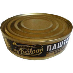 Паштет "ЗА РОДИНУ" шпротный ж/б 170 гр.(24)