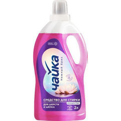 Моющее средство для стирки "ЧАЙКА" нежный бриз для шерсти и шелка 1 л.(8)