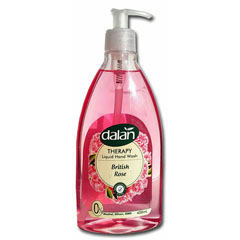 Мыло жидкое "DALAN THERAPY" розовая свежесть/британская роза 400 мл.(12)