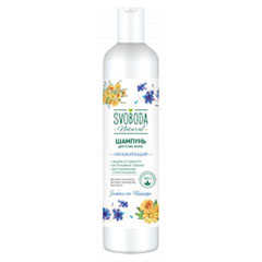 Шампунь "SVOBODA" для сухих волос экстракт василька, календулы, пантенол 430 мл.(12)