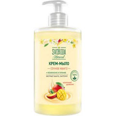Мыло жидкое "SVOBODA" крем сочное манго 430 мл.(6)