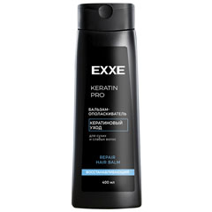Бальзам ополаскиватель "EXXE" кератиновый уход 400 мл.(12)