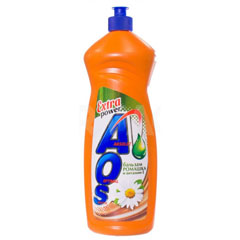 Моющее средство для посуды "AOS" extra power бальзам ромашка и витамин Е 900 гр.(12)