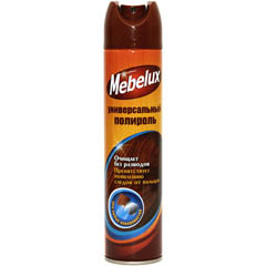 Полироль "MEBELUX" для любых поверхностей 300 мл./26-020/(12)