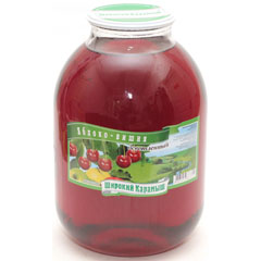 Нектар "ШИРОКИЙ КАРАМЫШ" осветленный Яблочно-Вишневый СКО 3 л./в упаковке 4 шт,/(4)