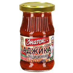 Аджика "ЗНАТОК" традиционная ст/б 170 гр.(12)