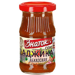 Аджика "ЗНАТОК" абхазская ст/б 170 гр.(10)
