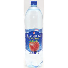 Минеральная вода "МАЛАХОВСКАЯ ACTIVE" негазированная со вкусом клубники 1,5 л.(6)