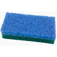 Губка для тела "МИСТЕР БУЛЬК" коралл с массажным слоем прямоугольник 1 шт.(40)