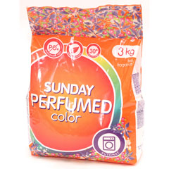 Стиральный порошок "SUNDAY" автомат для цветного парфюмированный 3 кг.(5)