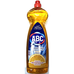 Моющее средство для посуды "ABC" гель апельсин 750 мл.(20)