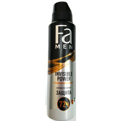 Дезодорант спрей антиперспирант "FA MEN" invisible power 150 мл.(12)