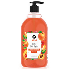 Гель для душа "KIPNI CANDY SHOP" абрикосовый пунш дозатор 1 л.(8)