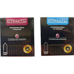 Презервативы "СТРАСТЬ" 3 шт.(24)