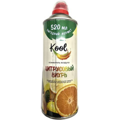 Освежитель воздуха "KOOL"  цитрусовый вихрь 520 мл.(28)