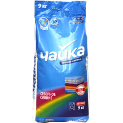 Стиральный порошок "ЧАЙКА" автомат северное сияние для цветного 9 кг.(1)