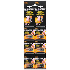 Элемент питания "DURACELL ALKALINE" BASIC  ААA LR03 мизинчиковые карта/ 6 спаек по 2 шт. АКЦИЯ(10)