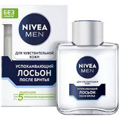 Лосьон после бритья "NIVEA MEN" для чувствительной кожи 100 мл.(24)
