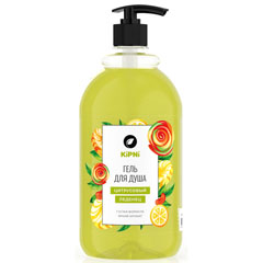 Гель для душа "KIPNI CANDY SHOP" цитрусовый леденец дозатор 1 л.(8)