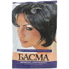 Басма для волос "ИРАНСКАЯ" натуральная элитная высший сорт 25 гр.(100)