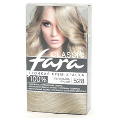 Краска для волос "FARA CLASSIC" 528 пепельно-русый 1 шт.(6)