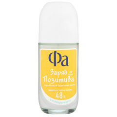 Дезодорант ролик антиперспирант "FA" создай настроение заряд позитива 50 мл.(6)